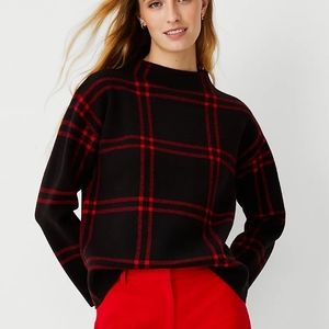 ANN TAYLOR funnel neck sweater